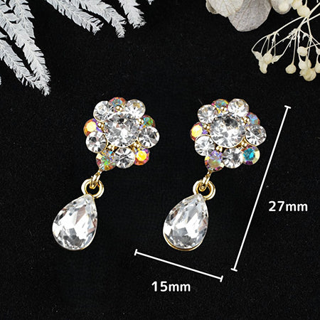 D. nail x Ayaka Shinohara produced Bijou Charm Collection - Fleur - Gold (Aurora)