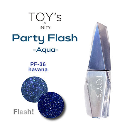 TOY's x INITY Party Flash Aqua T-PF36 Havana 12ml