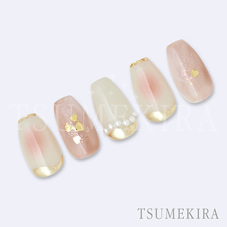 TSUMEKIRA Icchoko Produce Cheek Nail Peach Souffle NN-ICH-007