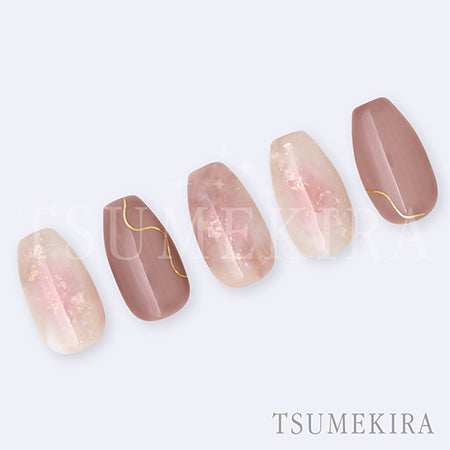TSUMEKIRA Icchoko Produce Cheek Nail Cotton Candy NN-ICH-008