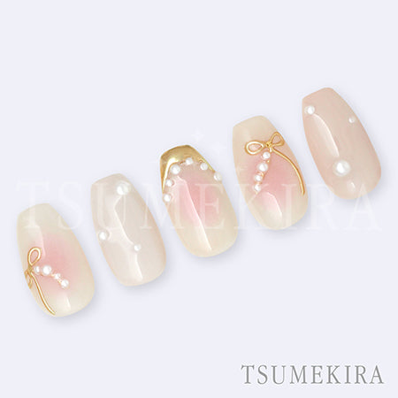 TSUMEKIRA Icchoko Produce Cheek Nail Cotton Candy NN-ICH-008