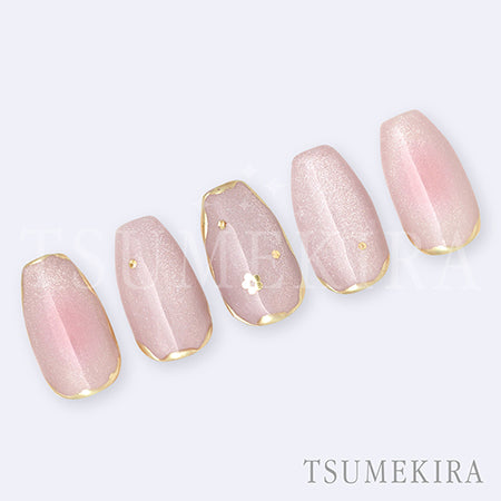 TSUMEKIRA Icchoko Produce Cheek Nail Cotton Candy NN-ICH-008