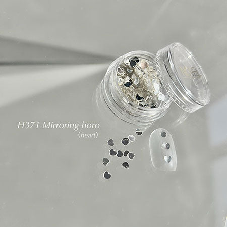 NOVEL H371 Mirroring Holo (Heart) 1.2g Novel Mirroring Holo (Heart)