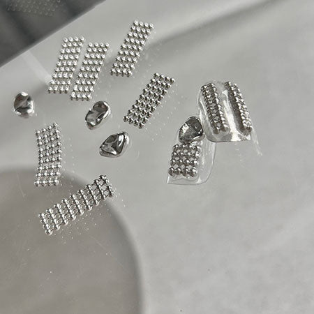 ◆NOVEL P871 Silver material mix Novel Silver Material Mix