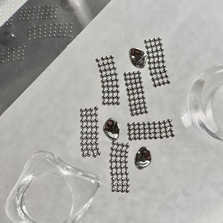 ◆NOVEL P871 Silver material mix Novel Silver Material Mix