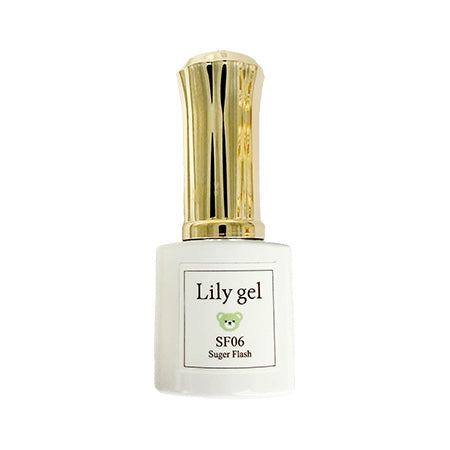 Lily gel Color Gel Sugar Flash Series #SF06 Sugar Mint Flash