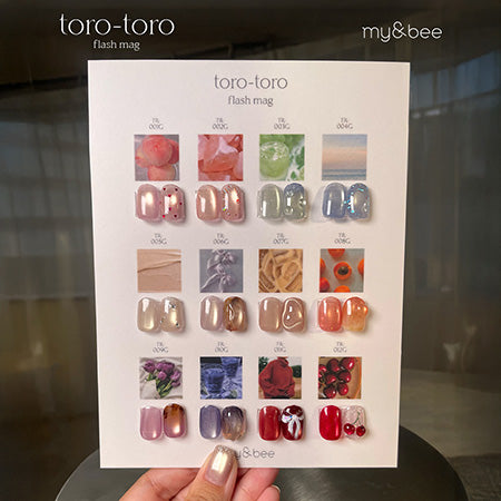 Mybee Toro Toro Flash Mag Gel 8ml 12 color set