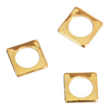 SHAREYDVA Studs Square Mid -out (Round) 2.5mm 50P Gold