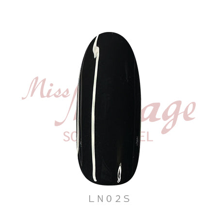 Miss Mirage Soke Off Gel LN02S Liner Black 2.5g