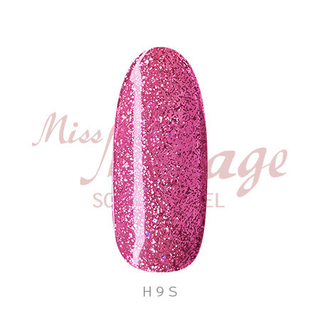 Miss Mirage Soke Off Gel H9S Hologram Plum 2.5g