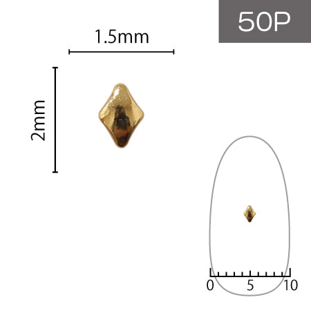 SHAREYDVA Studs Diamond 50P Gold