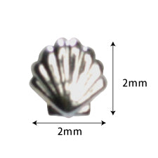 SHAREYDVA Metal Shell 2mm 30p Silver