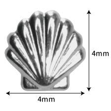 SHAREYDVA Metal Shell 4mm 30p Silver