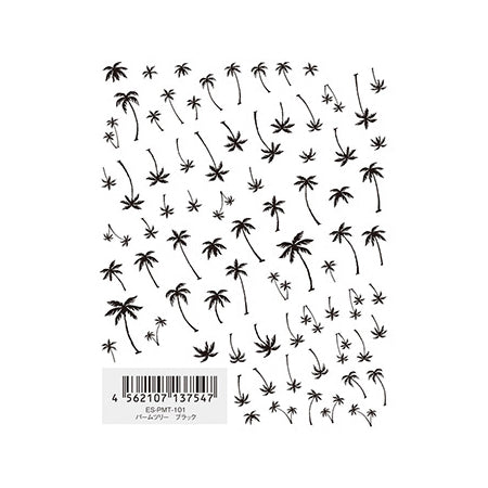 Tsumikira ES (E) Palm Tree Black ES -PMT -101