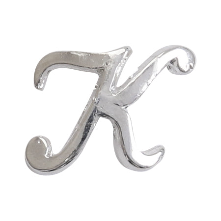 SHAREYDVA Alphabet Parts K Silver