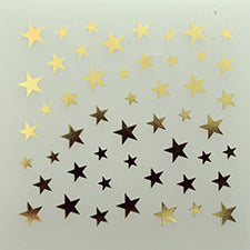 SHAREYDVA Nail Seal Star Gold