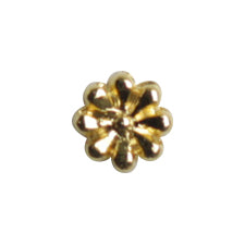 SHAREYDVA BLC Nail Parts Antique Flower Gold S 8P