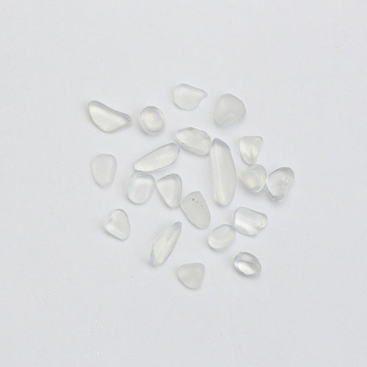 SHAREYDVA Nail Parts Natural Stone Opal 20P