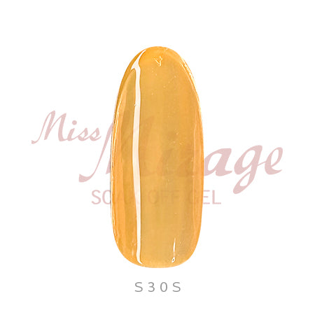 Miss Mirage Soke Off Gel S30S Millefeu Yellow 2.5g