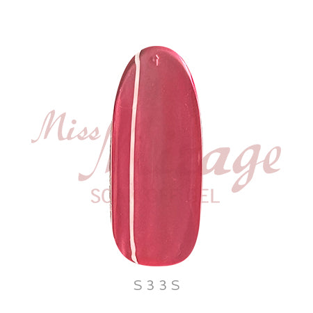 Miss Mirage Soke Off Gel S33S Millefeuille Bordeaux 2.5g