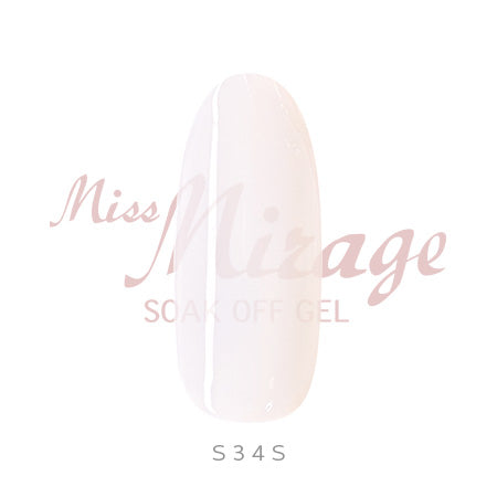 Miss Mirage Soke Off Gel S34S Millefeuille ivory 2.5g