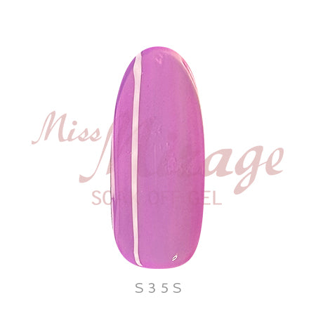 Miss Mirage Soke Off Gel S35S Millefeuille Purple 2.5g