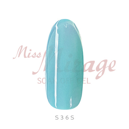 Miss Mirage Soke Off Gel S36S Millefeuille Green 2.5g