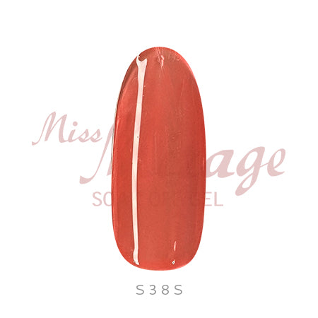 Miss Mirage Soke Off Gel S38S Millefeuille Terracotta 2.5g