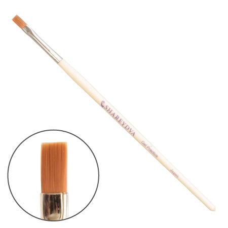 SHAREYDVA Practice Gel Brush Flat