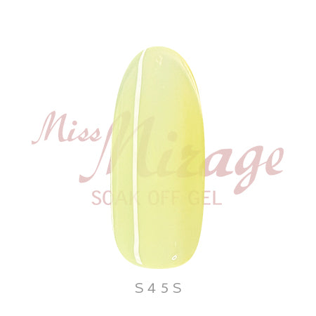 Miss Mirage Soke Off Gel S45S Millefeu Yurai Green 2.5g