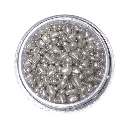 SHAREYDVA Nail Parts Crash Jewel Silver